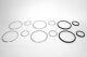 Door speaker trim rings "Singer Style" for Porsche 911 / 964